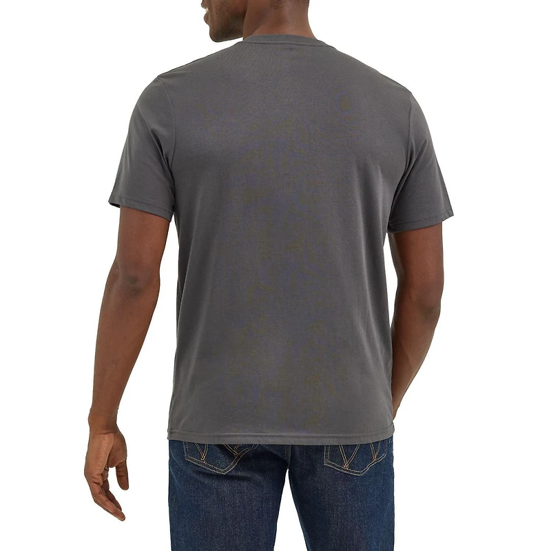 T-shirt Wrangler pour hommes Long Live Cowboys - de calf roping