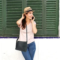 Time And Tru Multi Compartment Flap Crossbody, Multi-Compartment Crossbody.