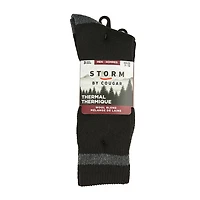 Lot de 3 Paires de Mi-Chaussettes en Laine Storm by Cougar pour Hommes Chaussettes Thermiques Homme, 3 paires