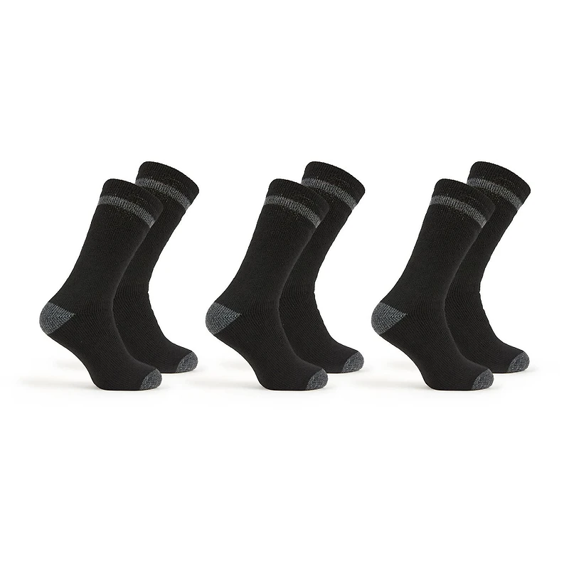 Lot de 3 Paires de Mi-Chaussettes en Laine Storm by Cougar pour Hommes Chaussettes Thermiques Homme, 3 paires