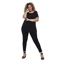 Haut scintillant avec boucle George Plus pour femmes