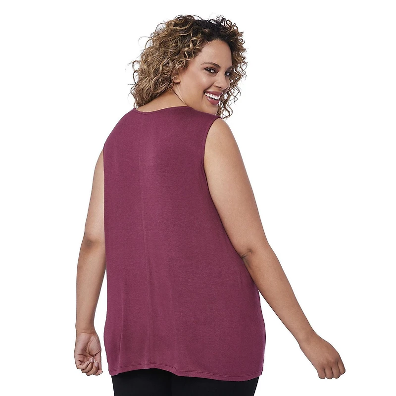George Plus Women's Mesh Sequin Tank