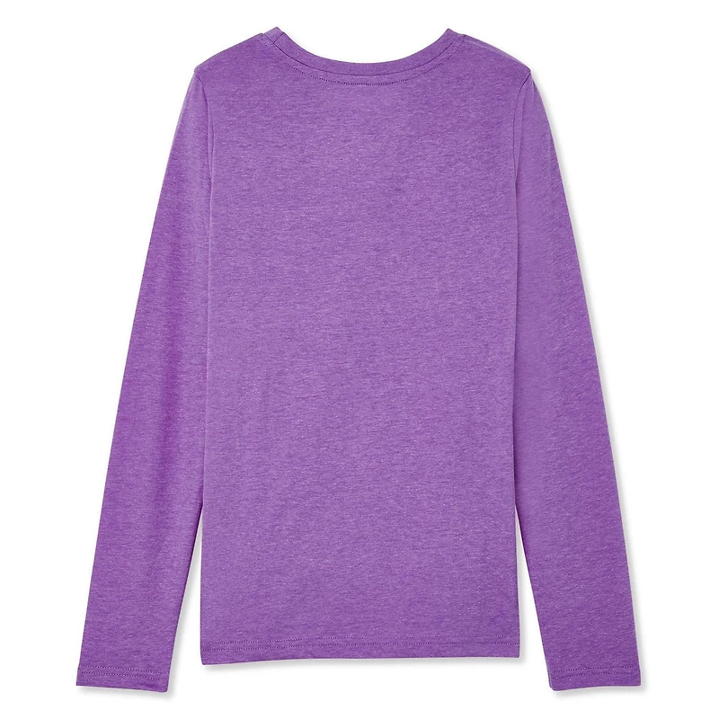 George Girls' Printed Halloween Pullover with Light-Up Patch