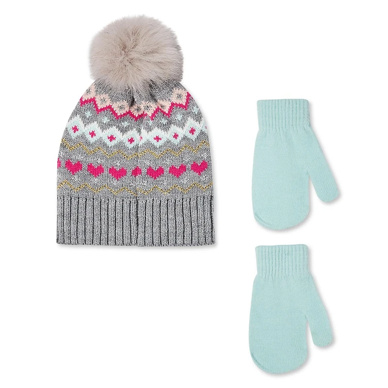 George Toddler Girls' Hat and Mitts 2-Piece Set