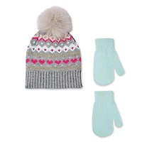 George Toddler Girls' Hat and Mitts 2-Piece Set