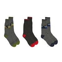 Lot de 3 Paires de Mi-Chaussettes en Coton Storm by Cougar pour Hommes
