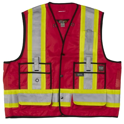 TOUGH DUCK Men's Surveyor Safety Vest