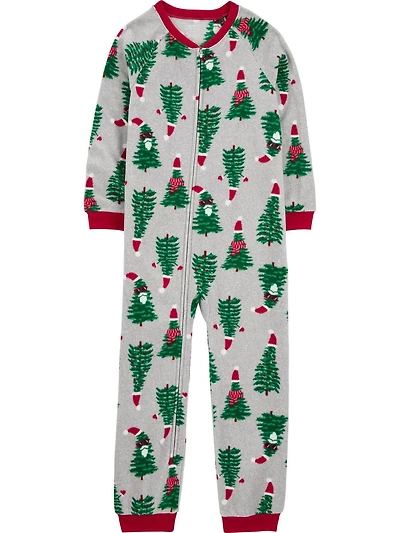 Carter's Child of Mine 1pc PJ - Santa Hat Christmas Tree