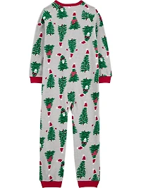 Carter's Child of Mine 1pc PJ - Sapin de Noël avec chapeau de Père Noël