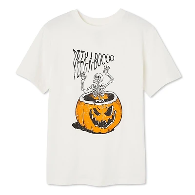 T-shirt à motif d'Halloween George pour garçons