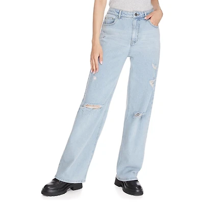 Jean à jambe large No Boundaries pour femmes