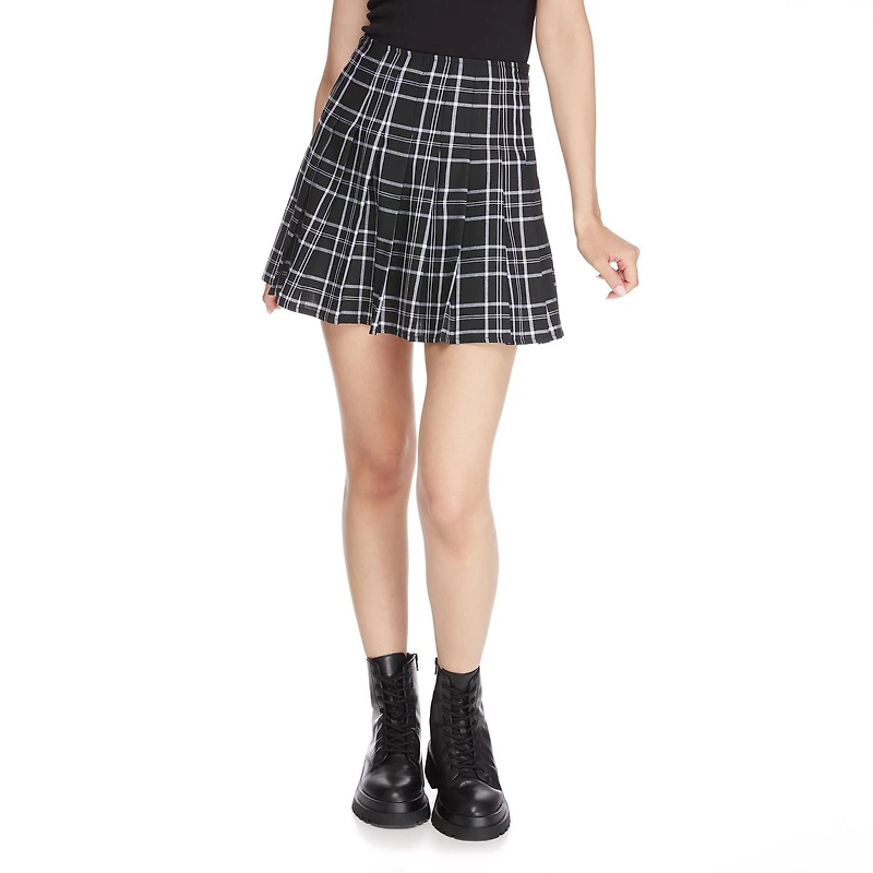 Jupe plissée No Boundaries pour femmes