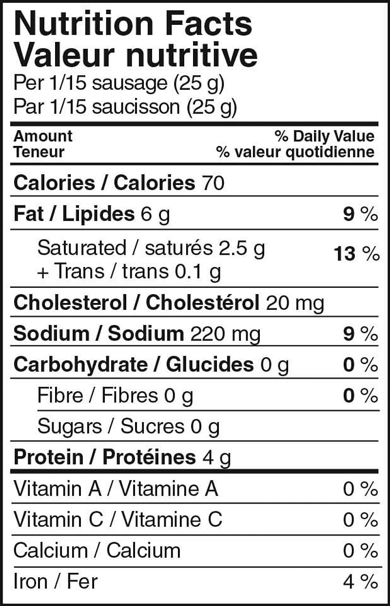 Grimm's Fine Garlic Sausage Rings