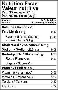 Grimm's Fine Garlic Sausage Rings