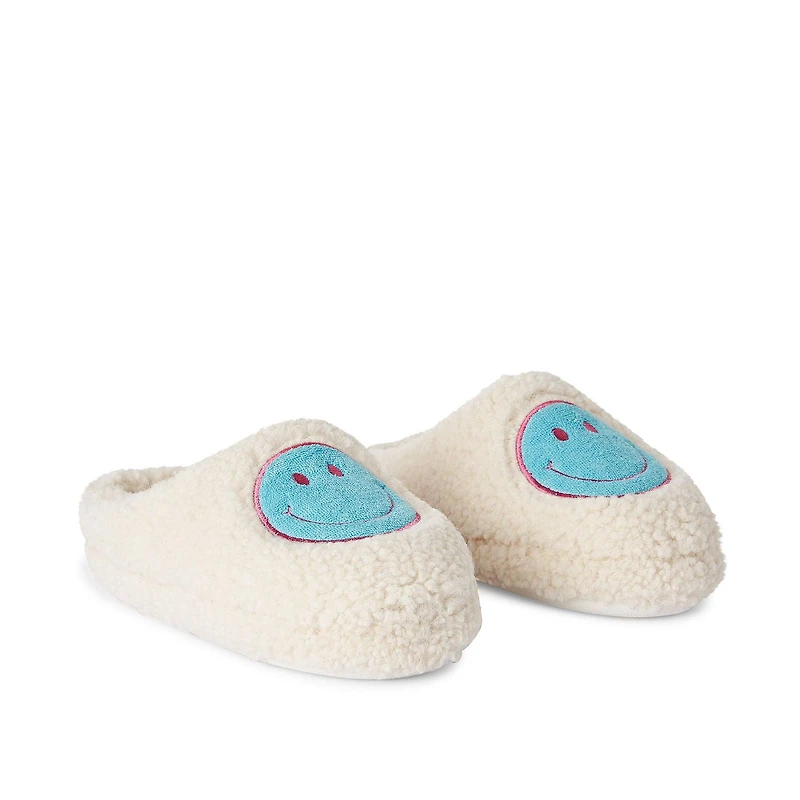 Justice Girls' Happy Slippers