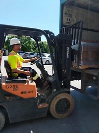 TOUGH DUCK Men's Short Sleeve Safety T-Shirt with Pocket