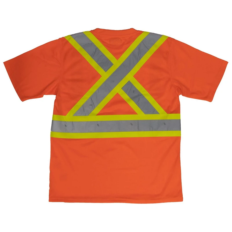 TOUGH DUCK T-Shirt De Sécurité À Manches Courtes Avec Poche pour hommes