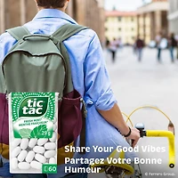 Menthes TIC TAC, Menthe fraîche