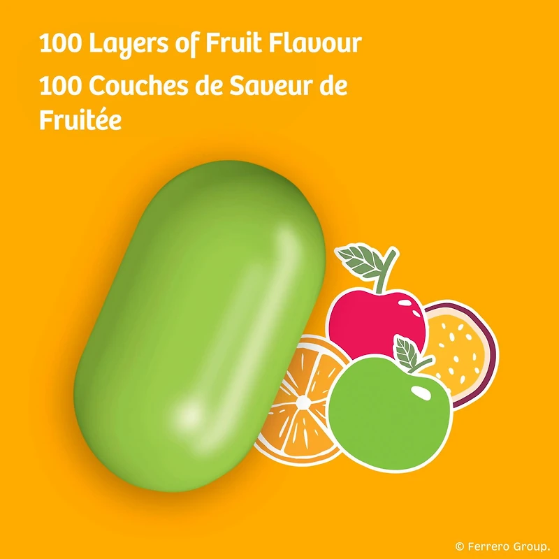 Menthes TIC TAC®,  Explosion fruitée, Bonbons à la menthe 200 pilules, 98g