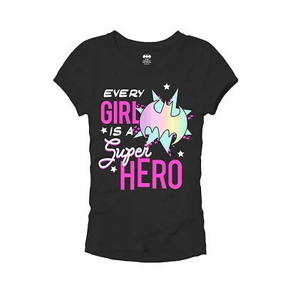 Girls Batman Super Batgirl T-Shirt