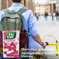 Menthes TIC TAC, Fraises et crème, Bonbons à la menthe