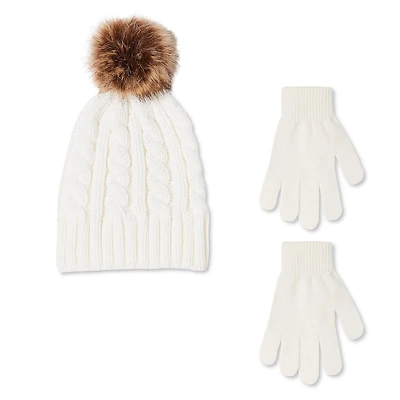 George Girls' Hat and Gloves 2-Piece Set