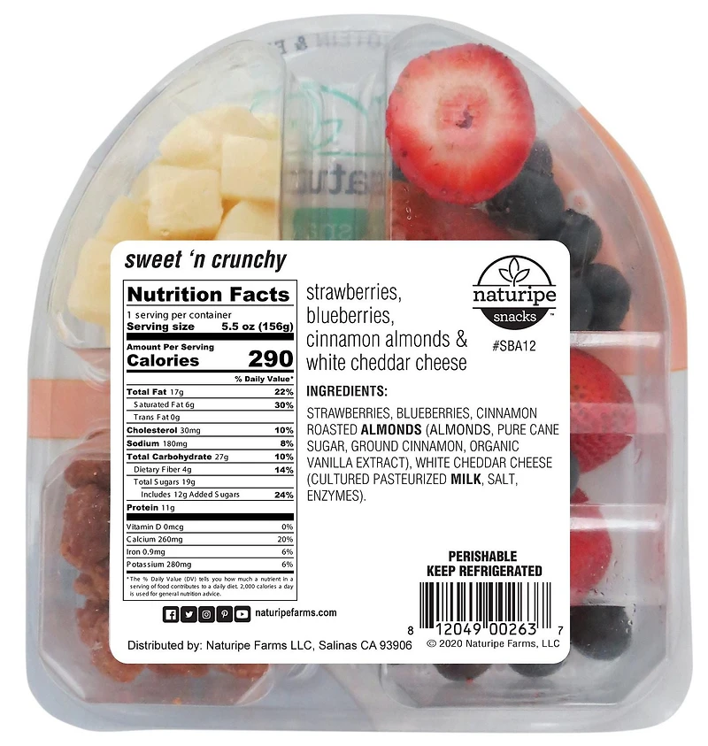 Boost Bento Sweet ‘n Crunchy Naturipe Snacks