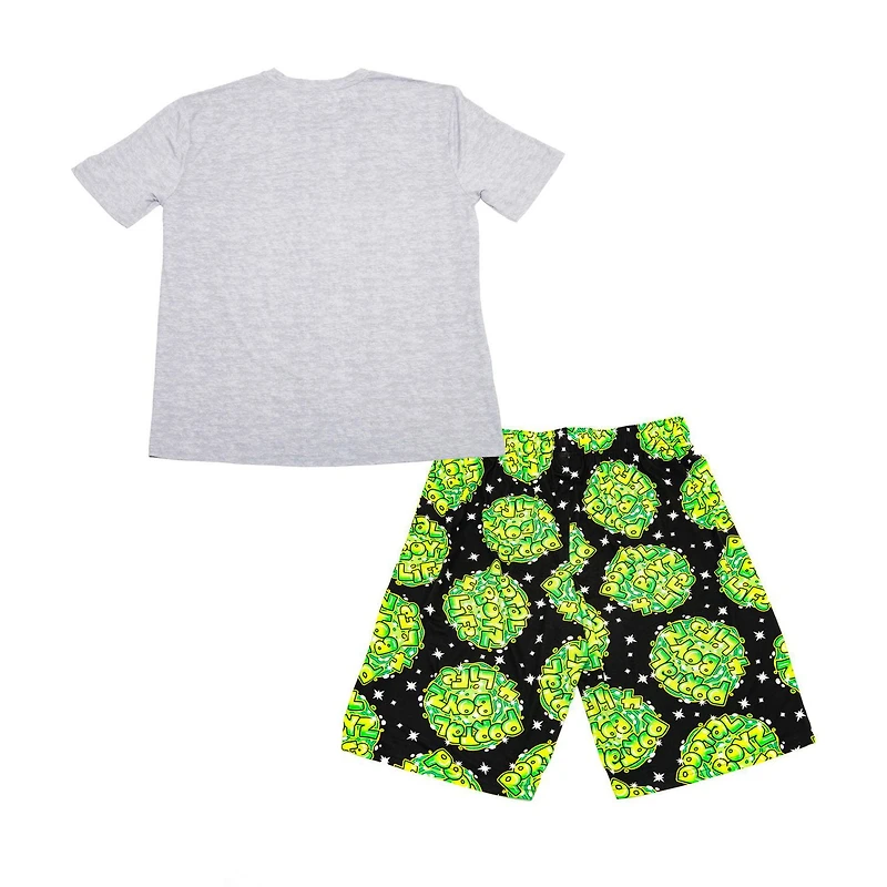 Men's Rick and Morty Portal Boyz 2 Piece Sleepwear Set