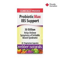 Webber Naturals® Probiotic Max IBS Support 30 Billion