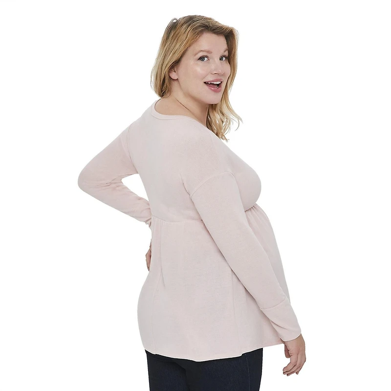 George Maternity Long Sleeve Baby Doll Top