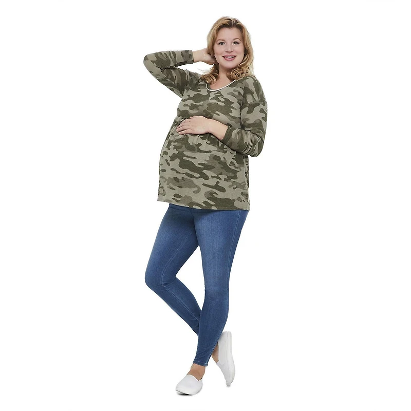 George Maternity Gathered Baby Doll Top