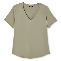 T-shirt avec encolure en V George Plus pour femmes Tailles 1X–4X