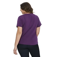 T-shirt avec encolure en V George Plus pour femmes Tailles 1X–4X
