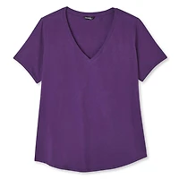 George Plus Women's V-Neckline Tee, Sizes 1X-4X