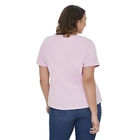 T-shirt avec encolure en V George Plus pour femmes