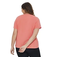 T-shirt avec encolure en V George Plus pour femmes