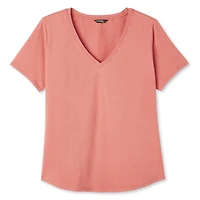 T-shirt avec encolure en V George Plus pour femmes