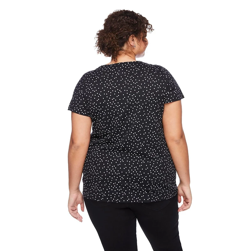 George Women's Plus V-Neckline Tee