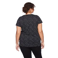 George Women's Plus V-Neckline Tee