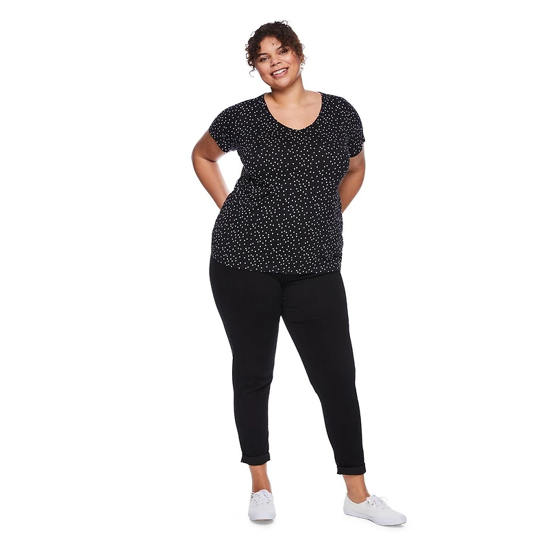 George Women's Plus V-Neckline Tee