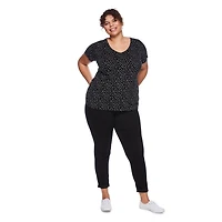 George Women's Plus V-Neckline Tee