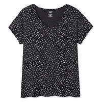 George Women's Plus V-Neckline Tee