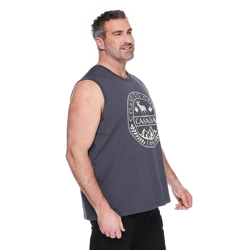 George Big Men's Canada Day Muscle Tank