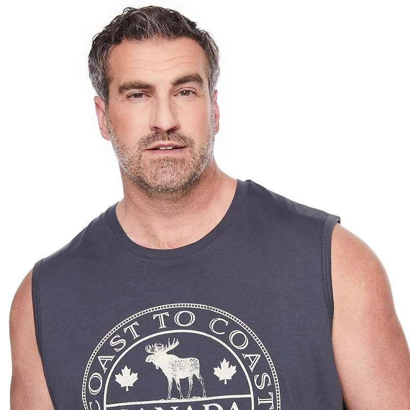 George Big Men's Canada Day Muscle Tank