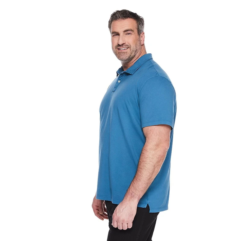 George Big Men's Short Sleeve Polo