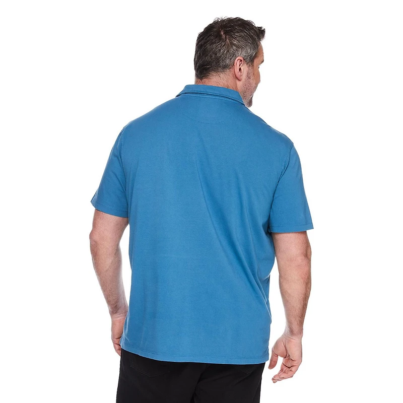 George Big Men's Short Sleeve Polo