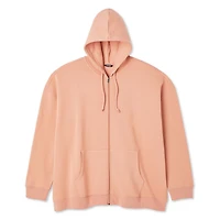 George Big Men's Full-Zip Hoodie