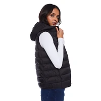 George Women's Packable Puffer Vest, Sizes XS-XL