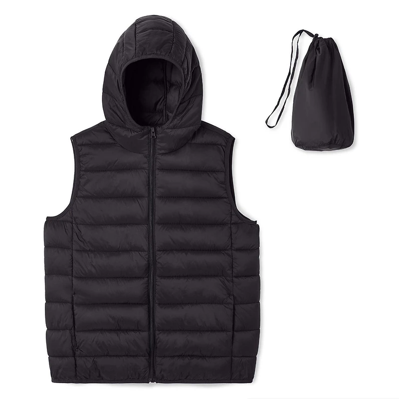 George Women's Packable Puffer Vest, Sizes XS-XL