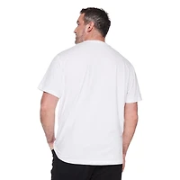 T-shirt extensible avec encolure en V George Plus pour hommes